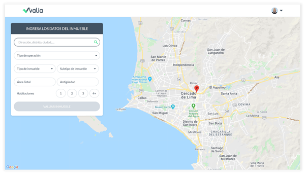 mapa y filtros